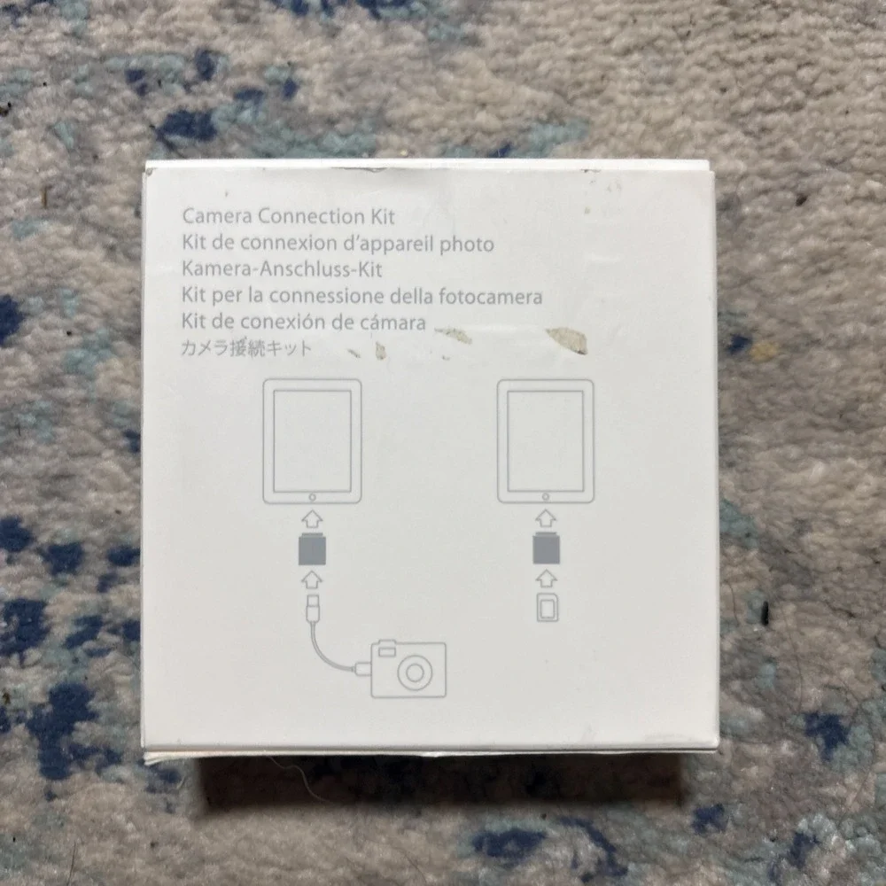 Apple iPad Camera Connection Kit 30 Pin Model MC531ZM/A OEM Open Box